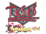 Artwork for Sticker | TeSeS (Glitter) | Shanghai 2024