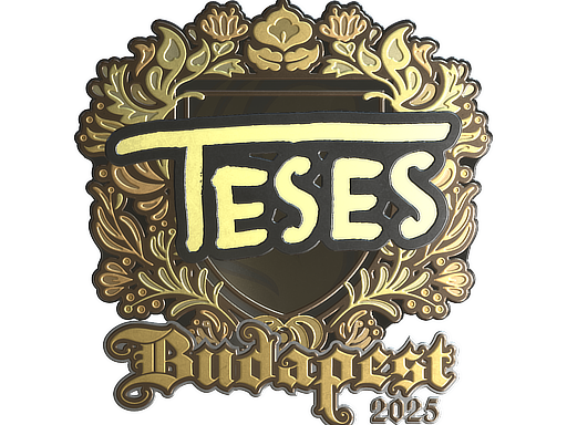 Sticker | TeSeS (Gold) | Budapest 2025
