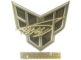Artwork for Sticker | TeSeS (Gold) | Copenhagen 2024