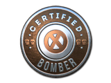 Artwork for Sticker | The Bomber (Foil)