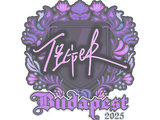 Artwork for Sticker | Tiger | Budapest 2025