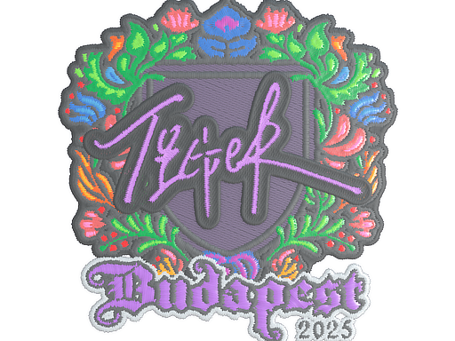 Sticker | Tiger (Embroidered) | Budapest 2025