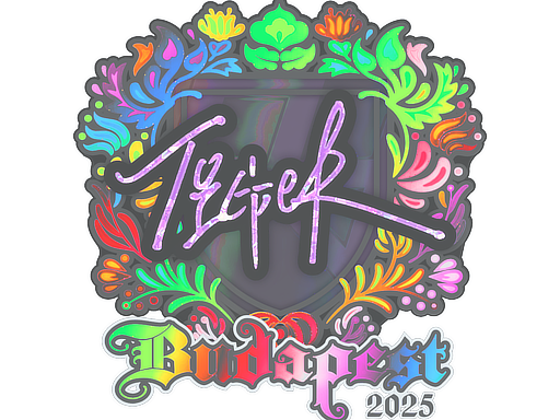 Sticker | Tiger (Holo) | Budapest 2025