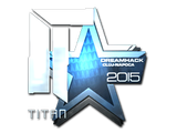 Artwork for Sticker | Titan (Foil) | Cluj-Napoca 2015