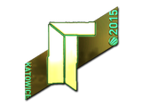 Artwork for Sticker | Titan (Gold) | Katowice 2015