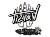 Artwork for Sticker | tiziaN | Antwerp 2022