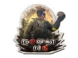 Sticker | To B or not to B