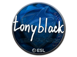 Sticker | tonyblack | Katowice 2019