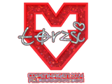 Artwork for Sticker | torzsi (Glitter) | Copenhagen 2024
