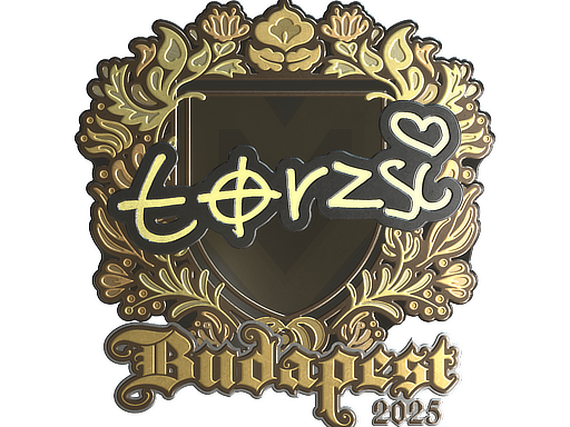 Sticker | torzsi (Gold) | Budapest 2025