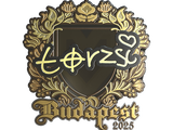 Artwork for Sticker | torzsi (Gold) | Budapest 2025