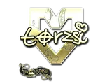 Artwork for Sticker | torzsi (Gold) | Paris 2023