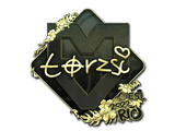 Artwork for Sticker | torzsi (Gold) | Rio 2022