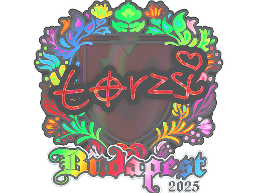 Sticker | torzsi (Holo) | Budapest 2025