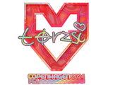 Artwork for Sticker | torzsi (Holo) | Copenhagen 2024