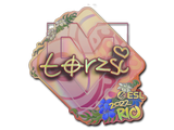 Artwork for Sticker | torzsi (Holo) | Rio 2022