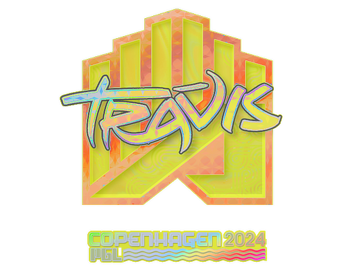 Sticker | TRAVIS (Holo) | Copenhagen 2024