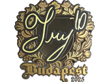 Artwork for Sticker | TRY (Gold) | Budapest 2025