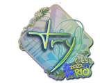 Artwork for Sticker | TRY (Holo) | Rio 2022