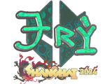 Artwork for Sticker | TRY (Holo) | Shanghai 2024