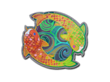 Artwork for Sticker | Twin Koi (Holo)