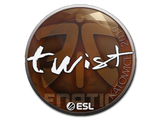 Artwork for Sticker | twist | Katowice 2019