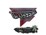 Artwork for Sticker | Twistzz | Antwerp 2022