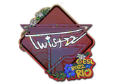 Artwork for Sticker | Twistzz (Glitter) | Rio 2022