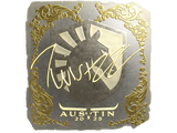 Artwork for Sticker | Twistzz (Gold) | Austin 2025