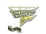 Artwork for Sticker | Twistzz (Gold) | Paris 2023