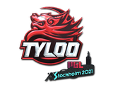 Artwork for Sticker | Tyloo (Foil) | Stockholm 2021