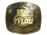 Artwork for Sticker | TYLOO (Gold) | Austin 2025