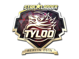 Artwork for Sticker | Tyloo (Gold) | Berlin 2019