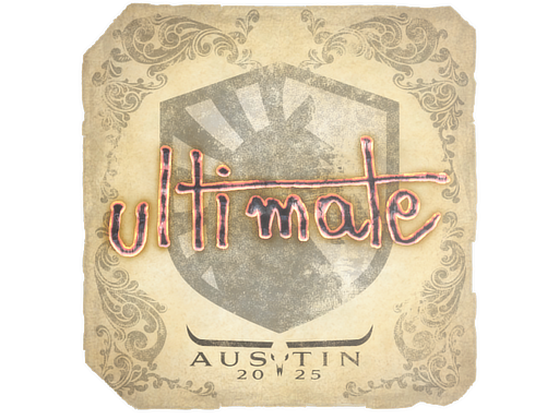 Sticker | ultimate | Austin 2025