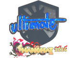 Artwork for Sticker | ultimate (Glitter) | Shanghai 2024