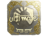 Artwork for Sticker | ultimate (Gold) | Austin 2025