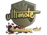 Artwork for Sticker | ultimate (Gold) | Shanghai 2024