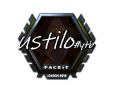 Artwork for Sticker | USTILO (Foil) | London 2018