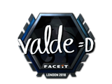 Artwork for Sticker | v4lde (Foil) | London 2018