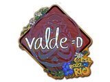 Artwork for Sticker | v4lde (Glitter) | Rio 2022