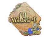 Artwork for Sticker | v4lde (Holo) | Rio 2022
