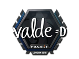 Artwork for Sticker | v4lde | London 2018