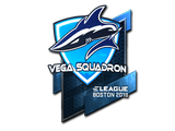 Artwork for Sticker | Vega Squadron (Foil) | Boston 2018