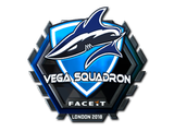 Artwork for Sticker | Vega Squadron (Foil) | London 2018