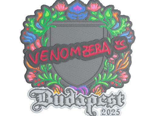 Sticker | venomzera (Embroidered) | Budapest 2025