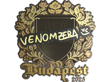 Artwork for Sticker | venomzera (Gold) | Budapest 2025