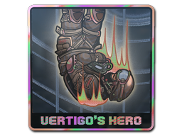 Sticker | Vertigo's Hero