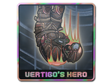 Artwork for Sticker | Vertigo's Hero (Holo)