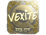 Artwork for Sticker | vexite (Gold) | Austin 2025