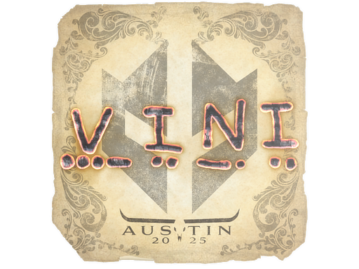 Sticker | VINI | Austin 2025
